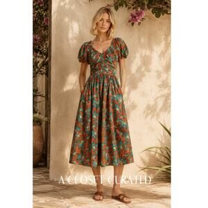 Ulla Johnson Cecile Midi Dress